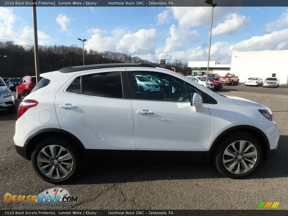 2019 Buick Encore Preferred Summit White / Ebony Photo #5
