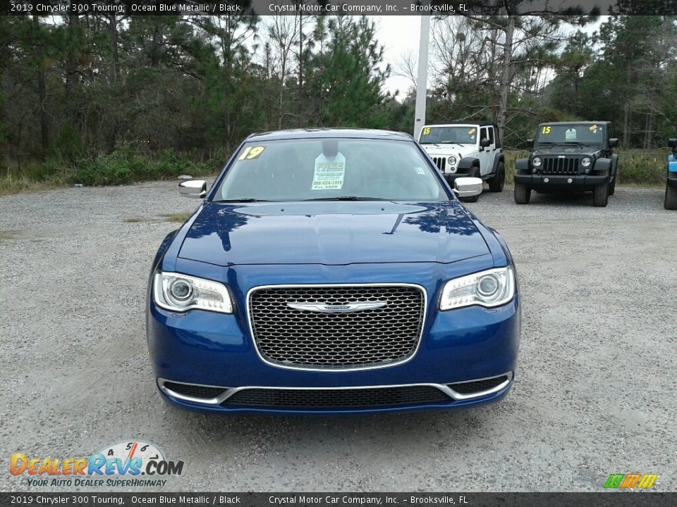 2019 Chrysler 300 Touring Ocean Blue Metallic / Black Photo #8