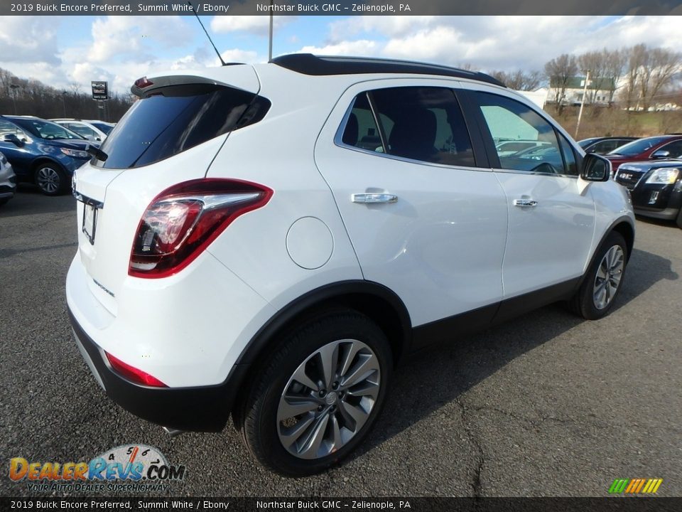 2019 Buick Encore Preferred Summit White / Ebony Photo #6
