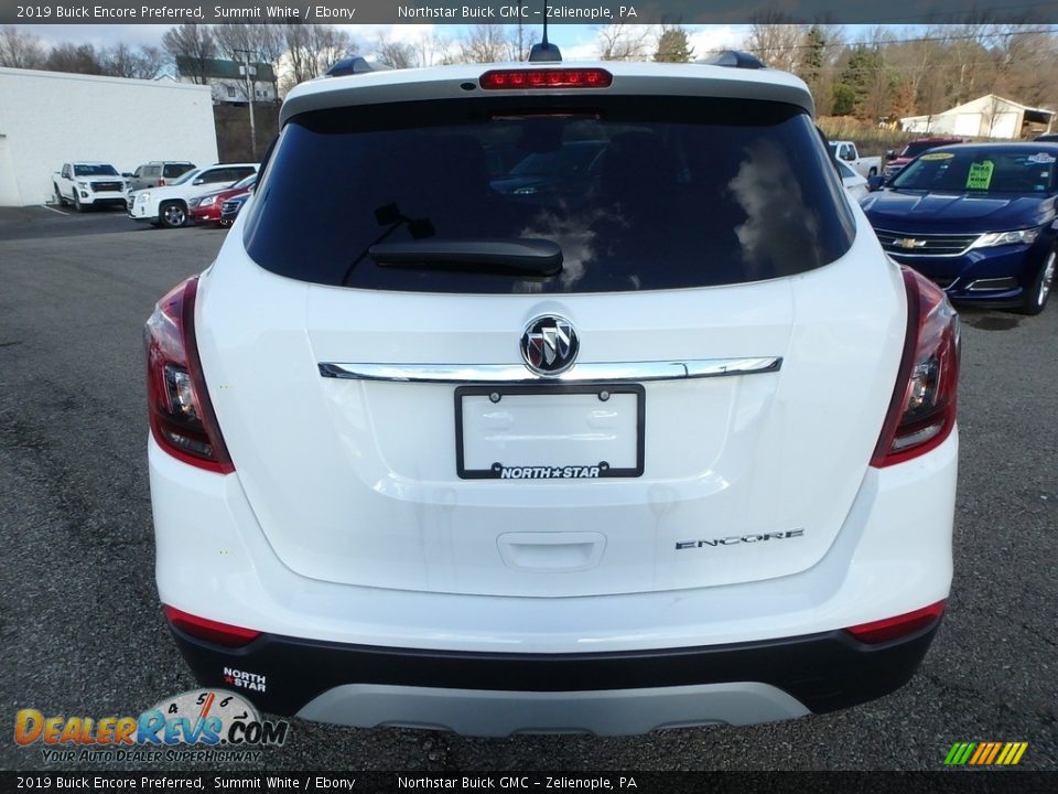 2019 Buick Encore Preferred Summit White / Ebony Photo #7