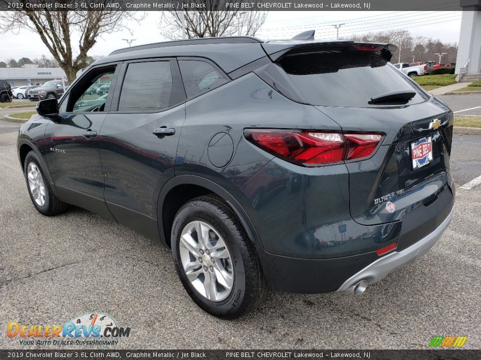2019 Chevrolet Blazer 3.6L Cloth AWD Graphite Metallic / Jet Black Photo #4