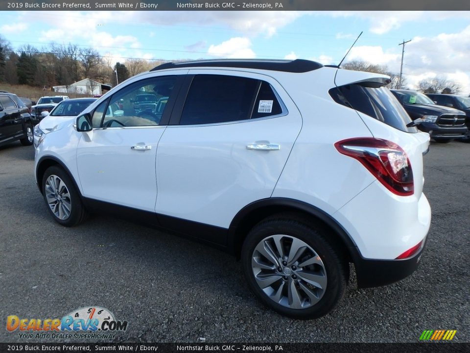 2019 Buick Encore Preferred Summit White / Ebony Photo #9