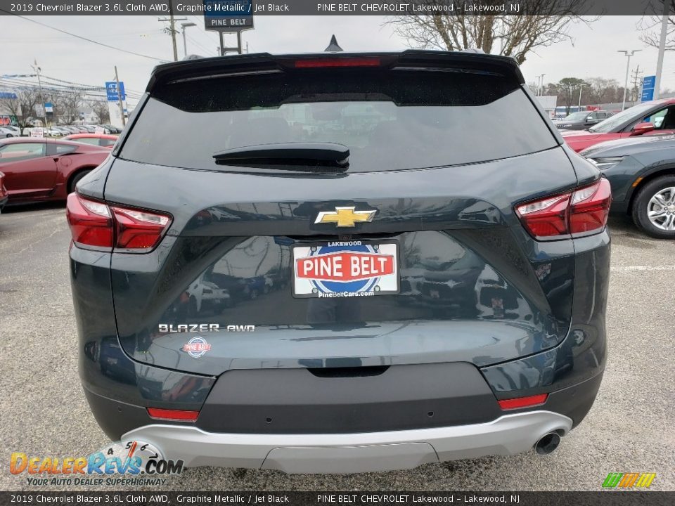 2019 Chevrolet Blazer 3.6L Cloth AWD Graphite Metallic / Jet Black Photo #5