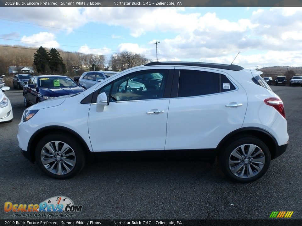 2019 Buick Encore Preferred Summit White / Ebony Photo #10