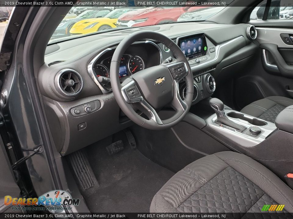 2019 Chevrolet Blazer 3.6L Cloth AWD Graphite Metallic / Jet Black Photo #7