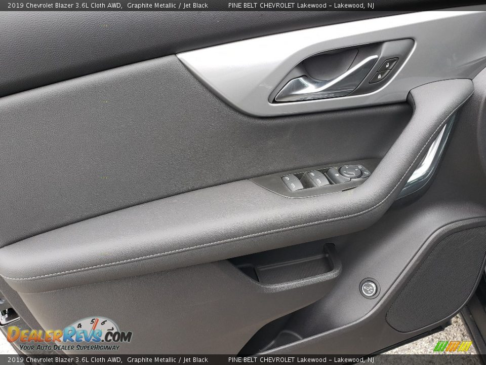 2019 Chevrolet Blazer 3.6L Cloth AWD Graphite Metallic / Jet Black Photo #8