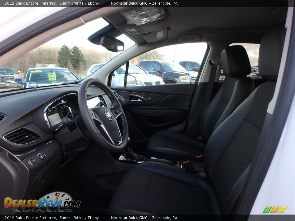 2019 Buick Encore Preferred Summit White / Ebony Photo #11