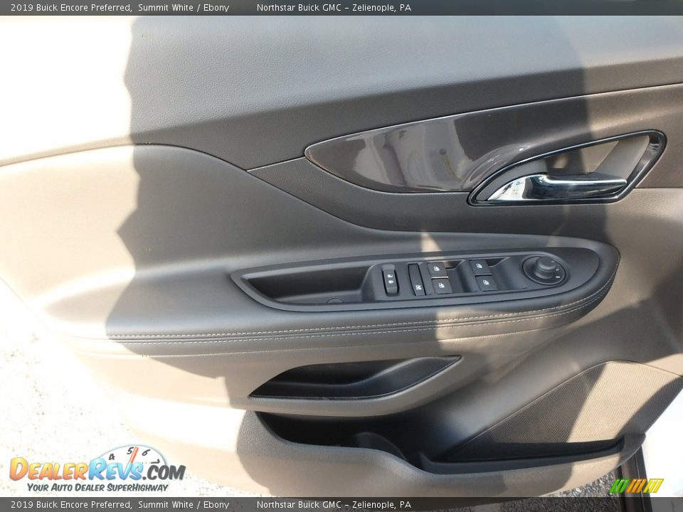 2019 Buick Encore Preferred Summit White / Ebony Photo #14