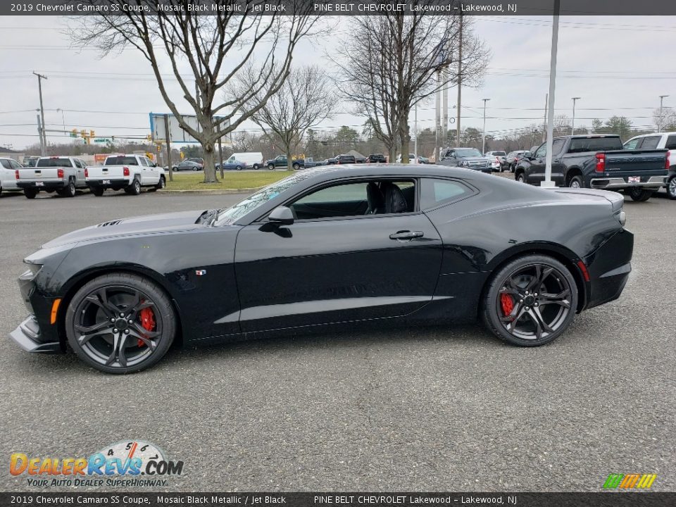 Mosaic Black Metallic 2019 Chevrolet Camaro SS Coupe Photo #3