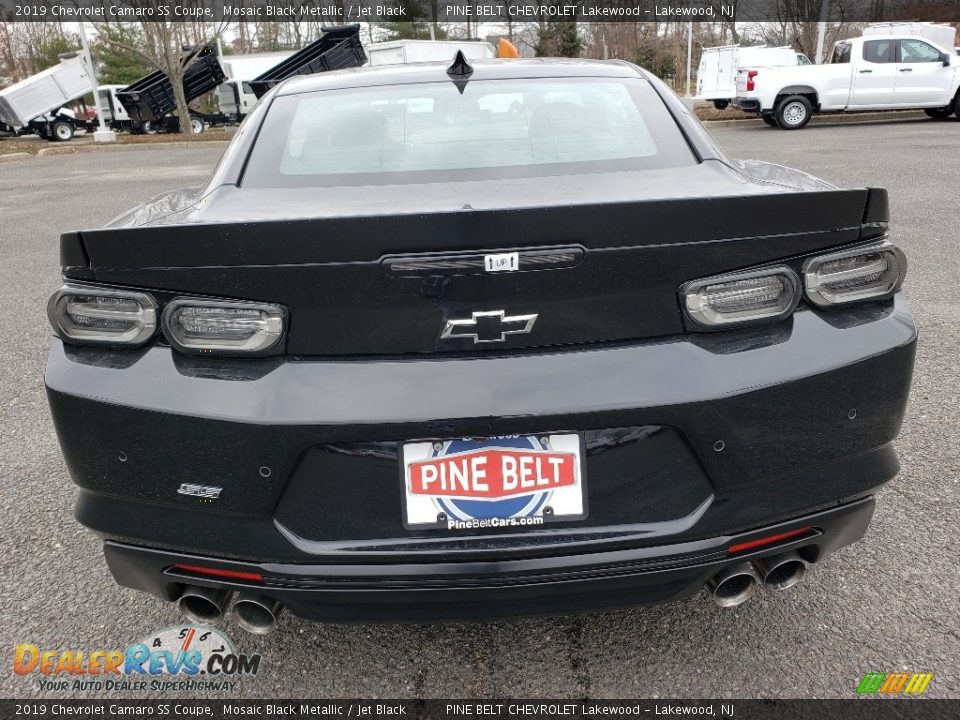 2019 Chevrolet Camaro SS Coupe Mosaic Black Metallic / Jet Black Photo #5