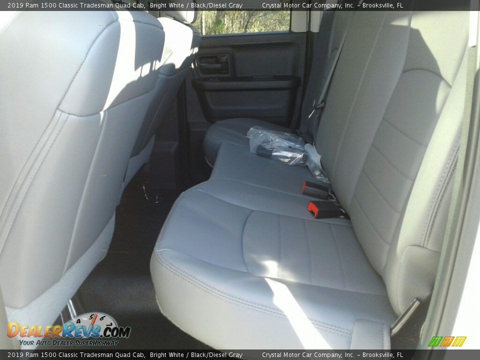 2019 Ram 1500 Classic Tradesman Quad Cab Bright White / Black/Diesel Gray Photo #10