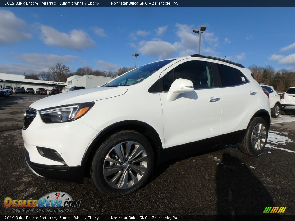 2019 Buick Encore Preferred Summit White / Ebony Photo #1