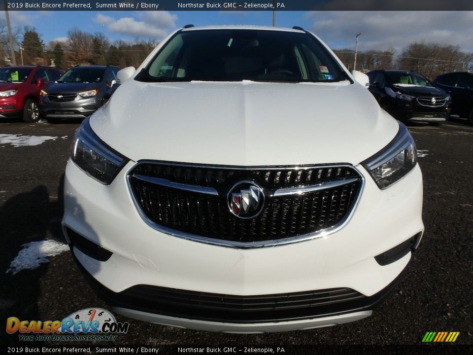 2019 Buick Encore Preferred Summit White / Ebony Photo #2