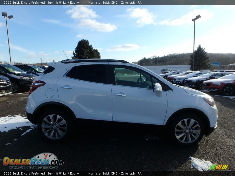 2019 Buick Encore Preferred Summit White / Ebony Photo #4