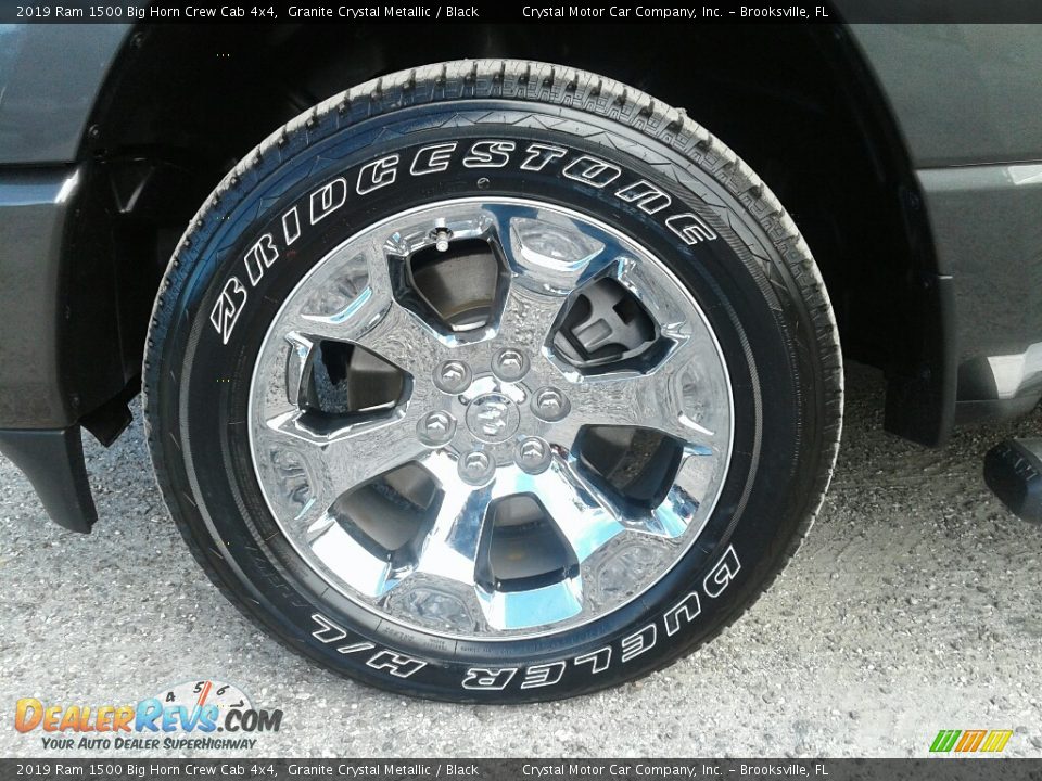 2019 Ram 1500 Big Horn Crew Cab 4x4 Granite Crystal Metallic / Black Photo #20
