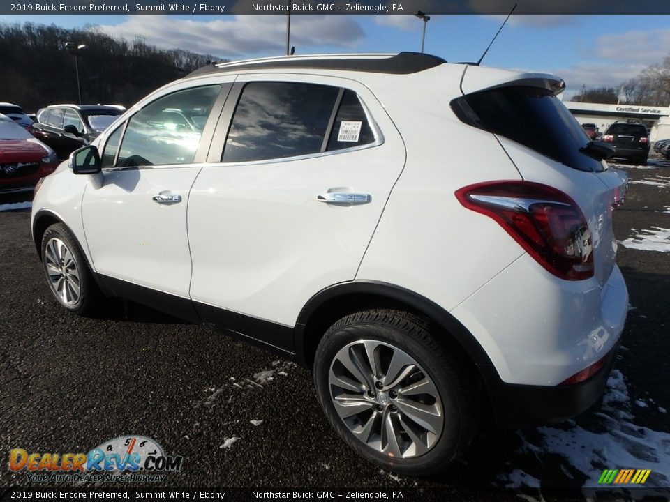 2019 Buick Encore Preferred Summit White / Ebony Photo #8