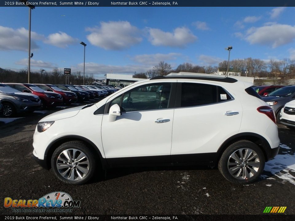 2019 Buick Encore Preferred Summit White / Ebony Photo #9