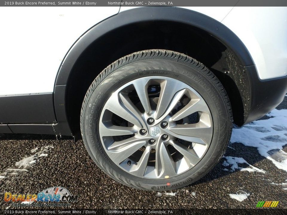 2019 Buick Encore Preferred Summit White / Ebony Photo #10
