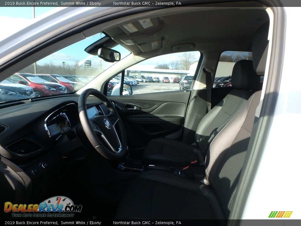 2019 Buick Encore Preferred Summit White / Ebony Photo #11