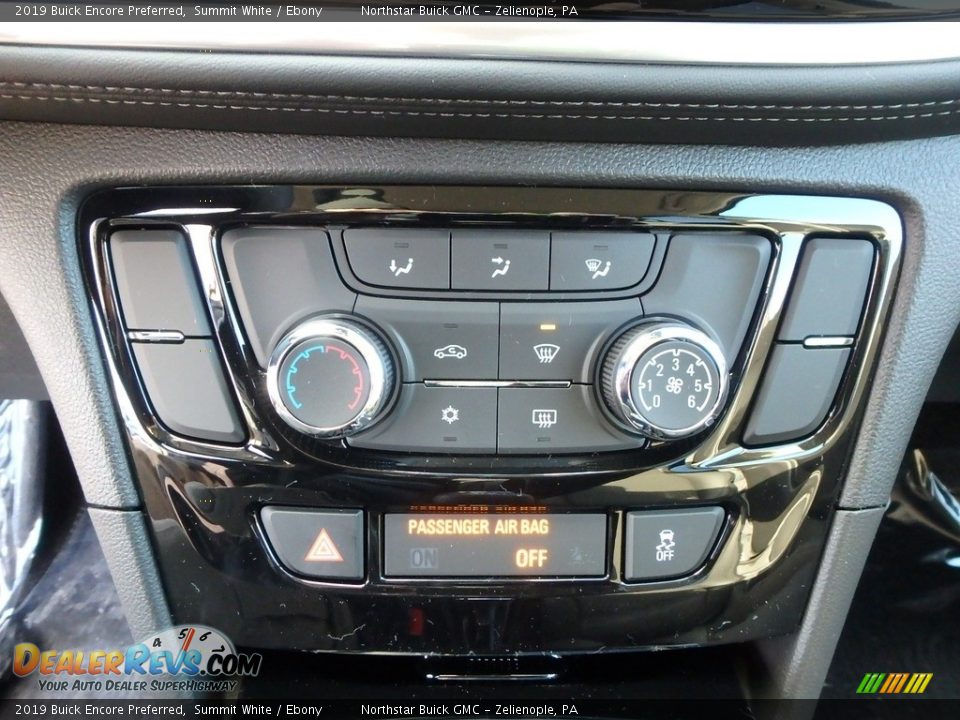 2019 Buick Encore Preferred Summit White / Ebony Photo #19