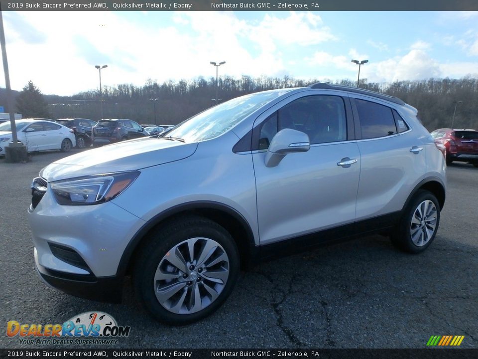 2019 Buick Encore Preferred AWD Quicksilver Metallic / Ebony Photo #1