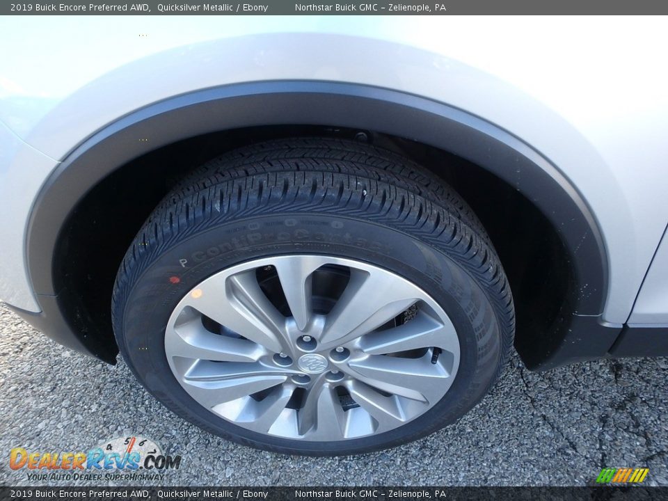 2019 Buick Encore Preferred AWD Quicksilver Metallic / Ebony Photo #2