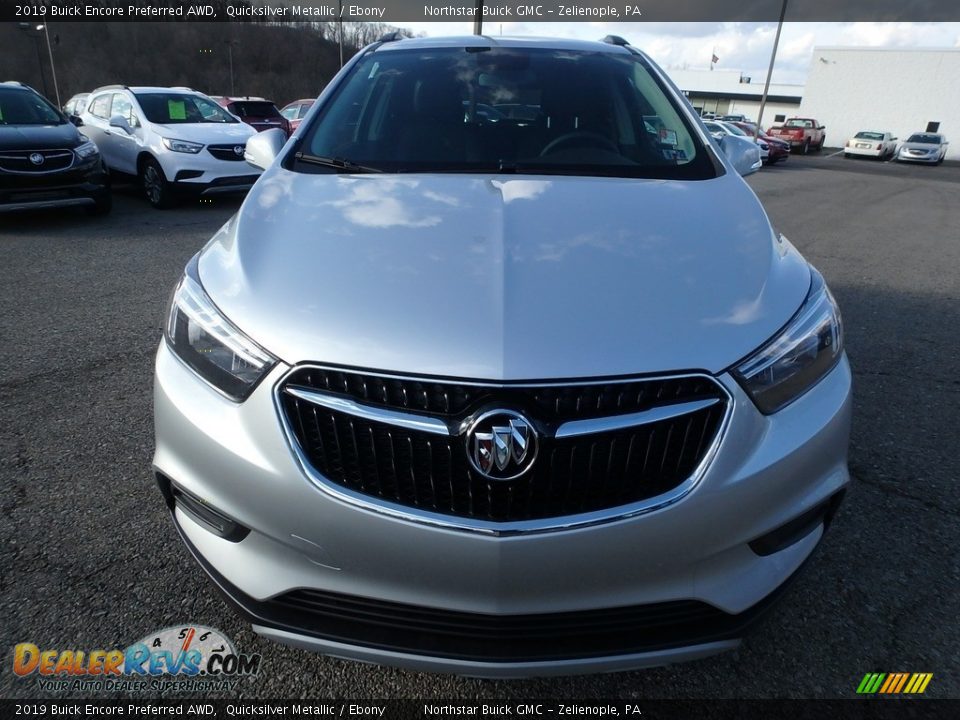 2019 Buick Encore Preferred AWD Quicksilver Metallic / Ebony Photo #3