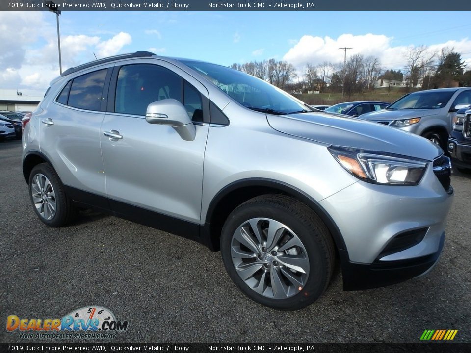 2019 Buick Encore Preferred AWD Quicksilver Metallic / Ebony Photo #4