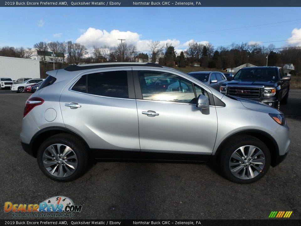 2019 Buick Encore Preferred AWD Quicksilver Metallic / Ebony Photo #5