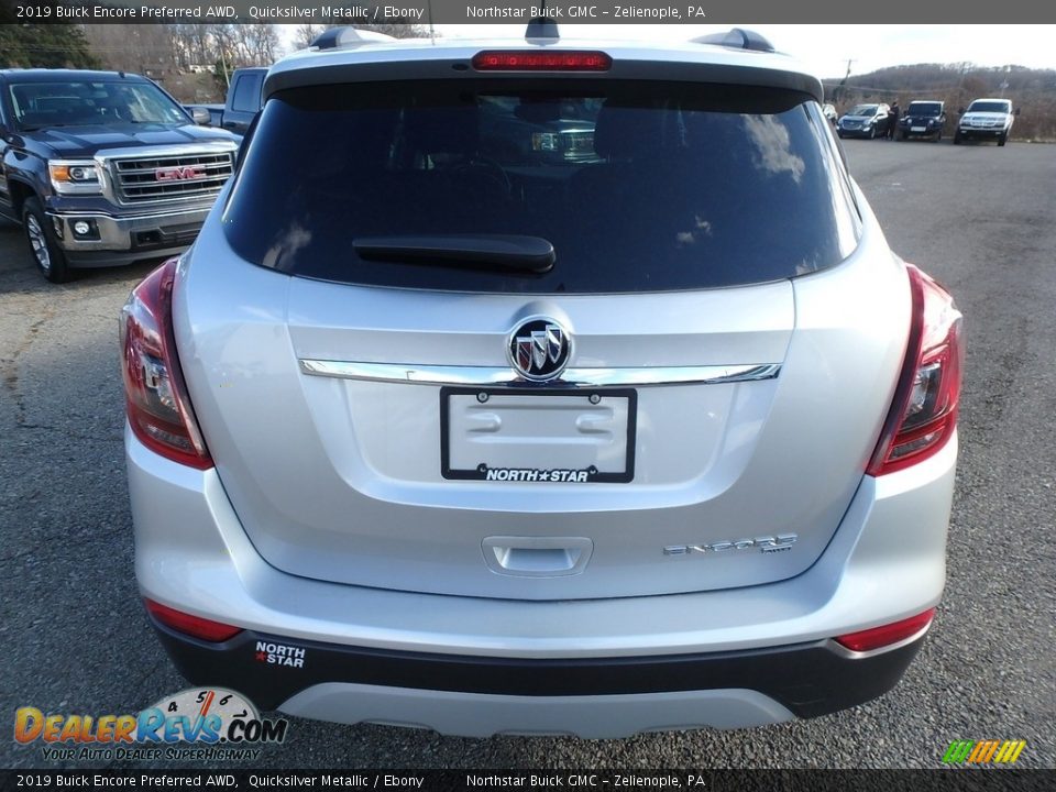 2019 Buick Encore Preferred AWD Quicksilver Metallic / Ebony Photo #7