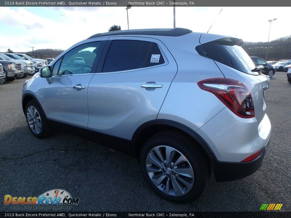 2019 Buick Encore Preferred AWD Quicksilver Metallic / Ebony Photo #9