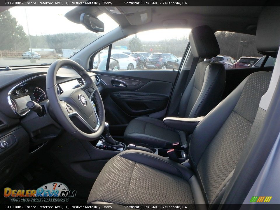 2019 Buick Encore Preferred AWD Quicksilver Metallic / Ebony Photo #11