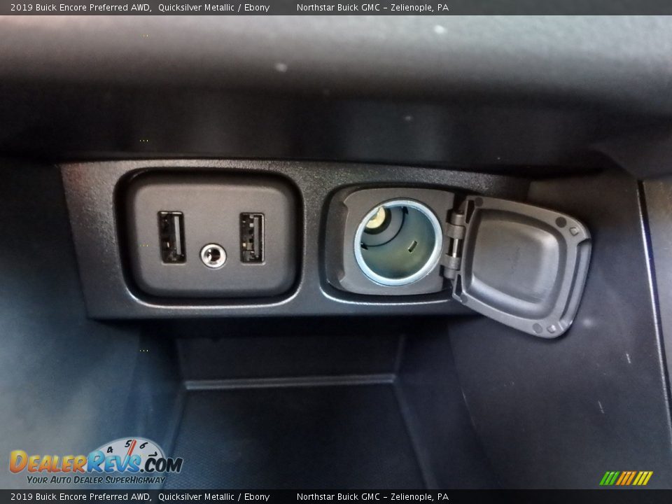 2019 Buick Encore Preferred AWD Quicksilver Metallic / Ebony Photo #18