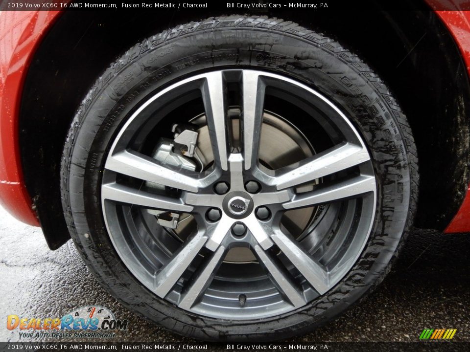 2019 Volvo XC60 T6 AWD Momentum Wheel Photo #6
