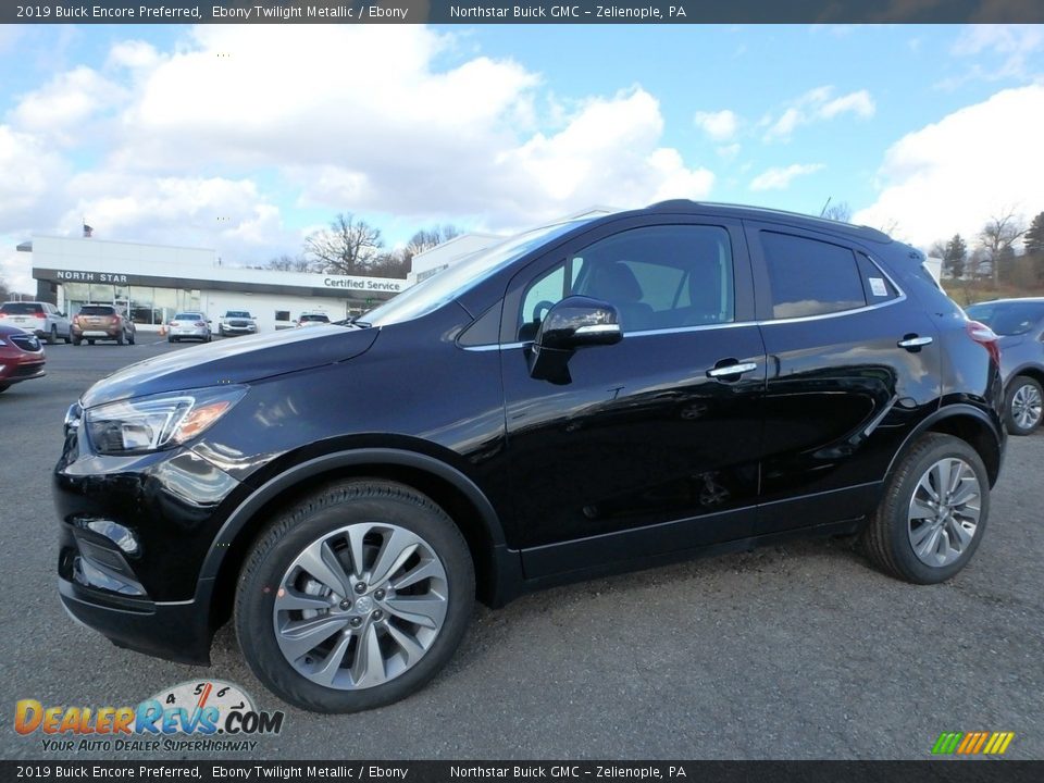 2019 Buick Encore Preferred Ebony Twilight Metallic / Ebony Photo #1