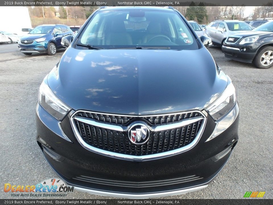 2019 Buick Encore Preferred Ebony Twilight Metallic / Ebony Photo #2