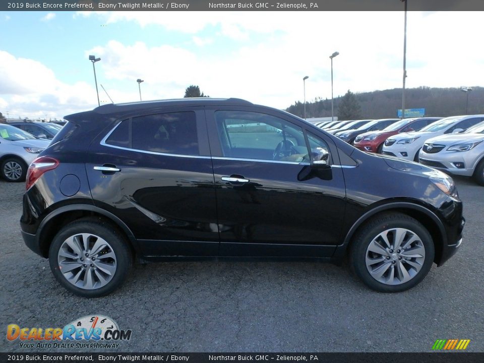 2019 Buick Encore Preferred Ebony Twilight Metallic / Ebony Photo #4