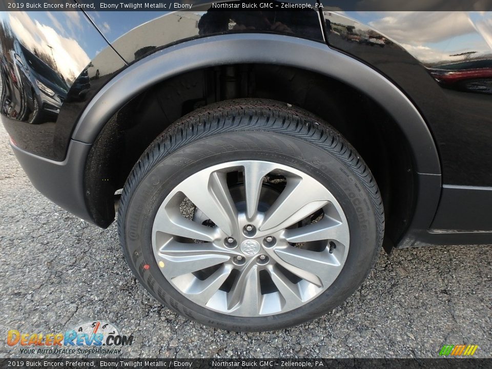 2019 Buick Encore Preferred Ebony Twilight Metallic / Ebony Photo #5