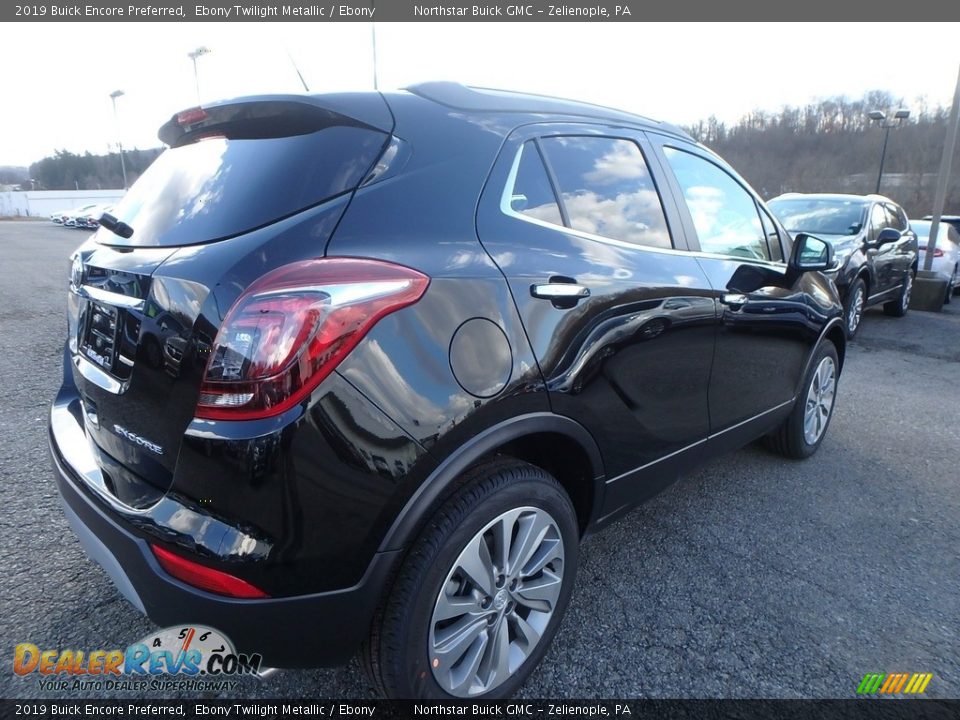 2019 Buick Encore Preferred Ebony Twilight Metallic / Ebony Photo #6