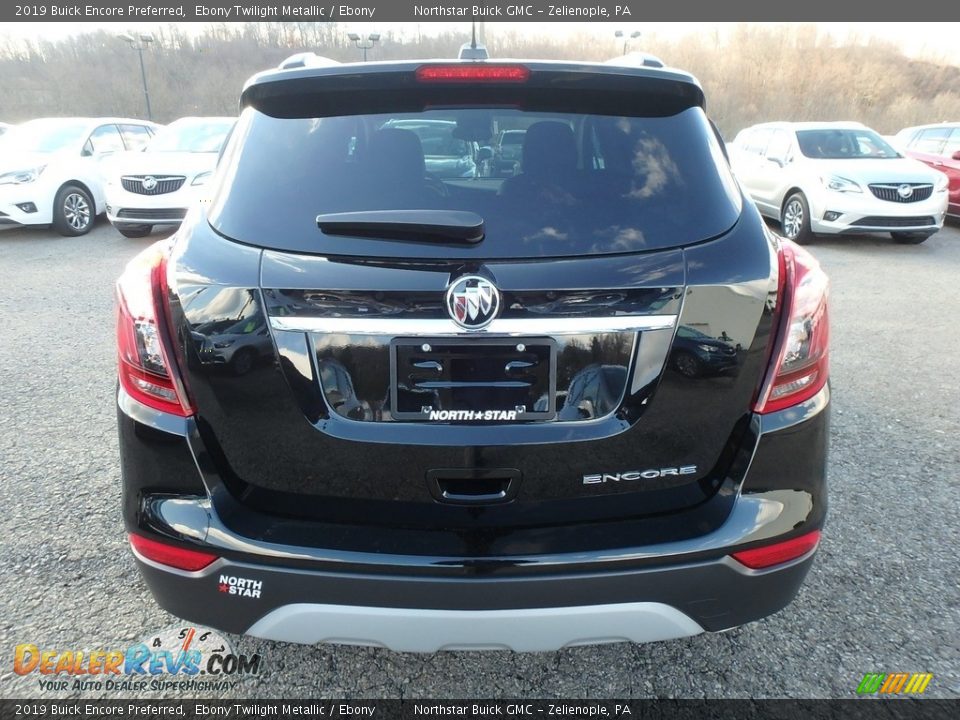 2019 Buick Encore Preferred Ebony Twilight Metallic / Ebony Photo #7