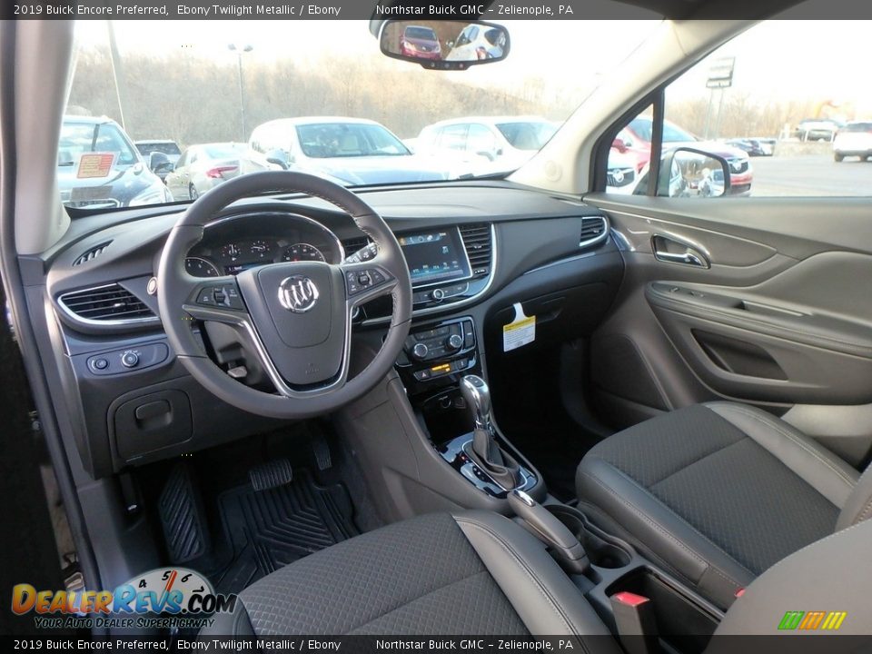 2019 Buick Encore Preferred Ebony Twilight Metallic / Ebony Photo #13