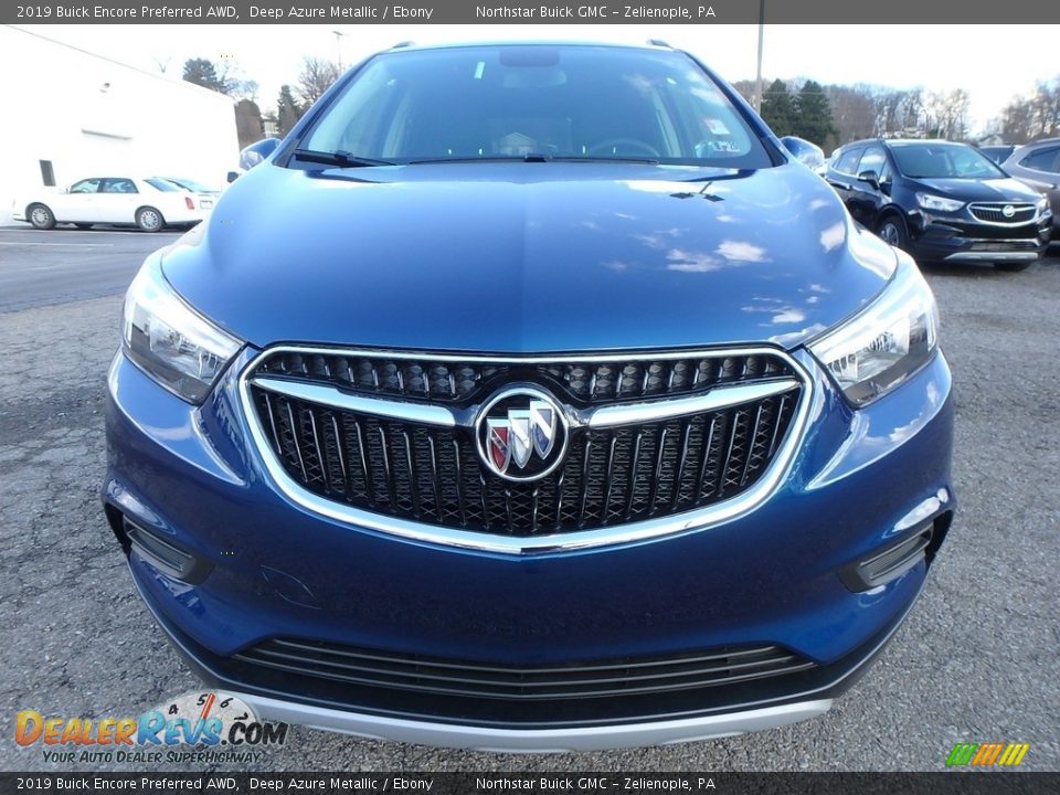 2019 Buick Encore Preferred AWD Deep Azure Metallic / Ebony Photo #2
