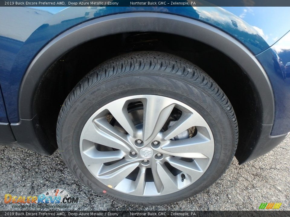 2019 Buick Encore Preferred AWD Deep Azure Metallic / Ebony Photo #4