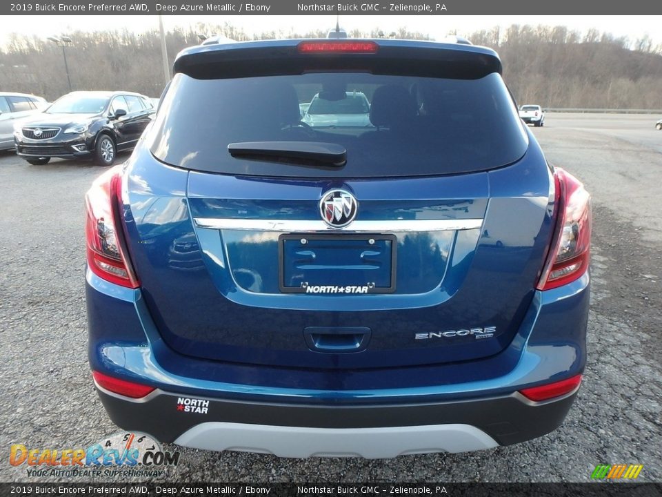 2019 Buick Encore Preferred AWD Deep Azure Metallic / Ebony Photo #7