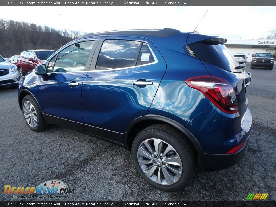 2019 Buick Encore Preferred AWD Deep Azure Metallic / Ebony Photo #9