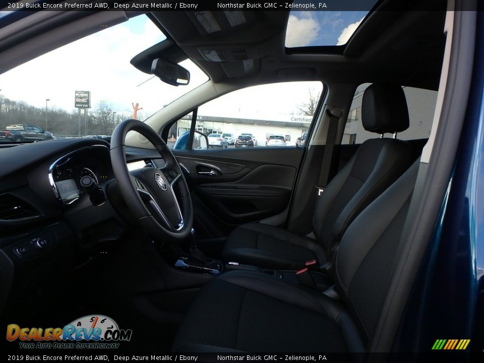 2019 Buick Encore Preferred AWD Deep Azure Metallic / Ebony Photo #11