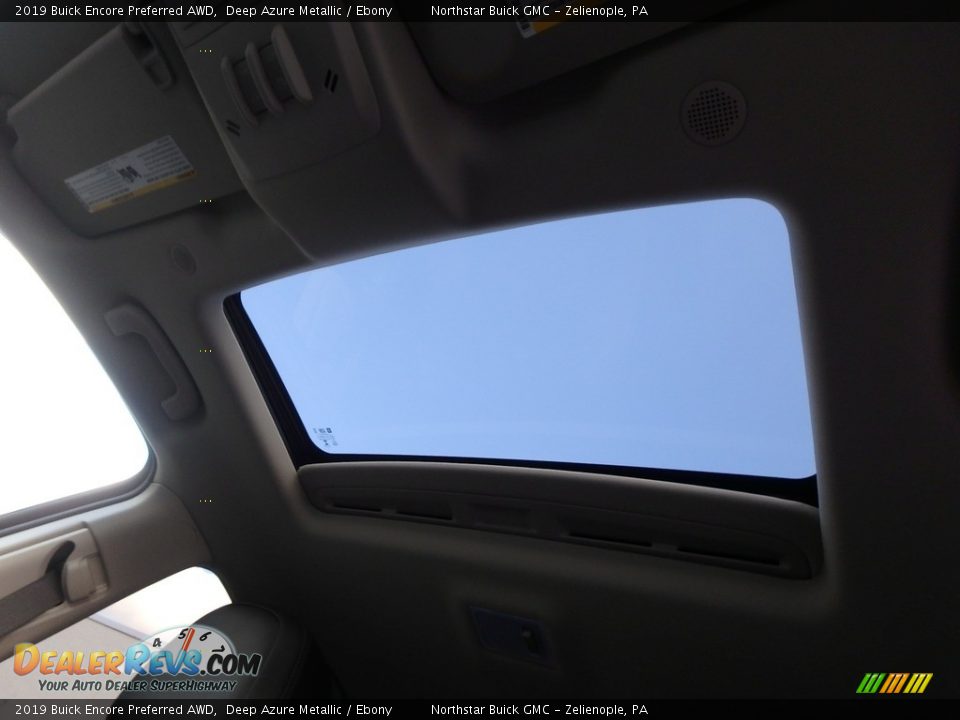 2019 Buick Encore Preferred AWD Deep Azure Metallic / Ebony Photo #17