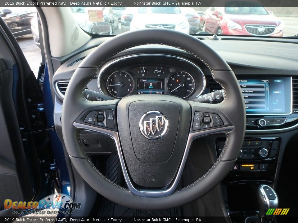 2019 Buick Encore Preferred AWD Deep Azure Metallic / Ebony Photo #18