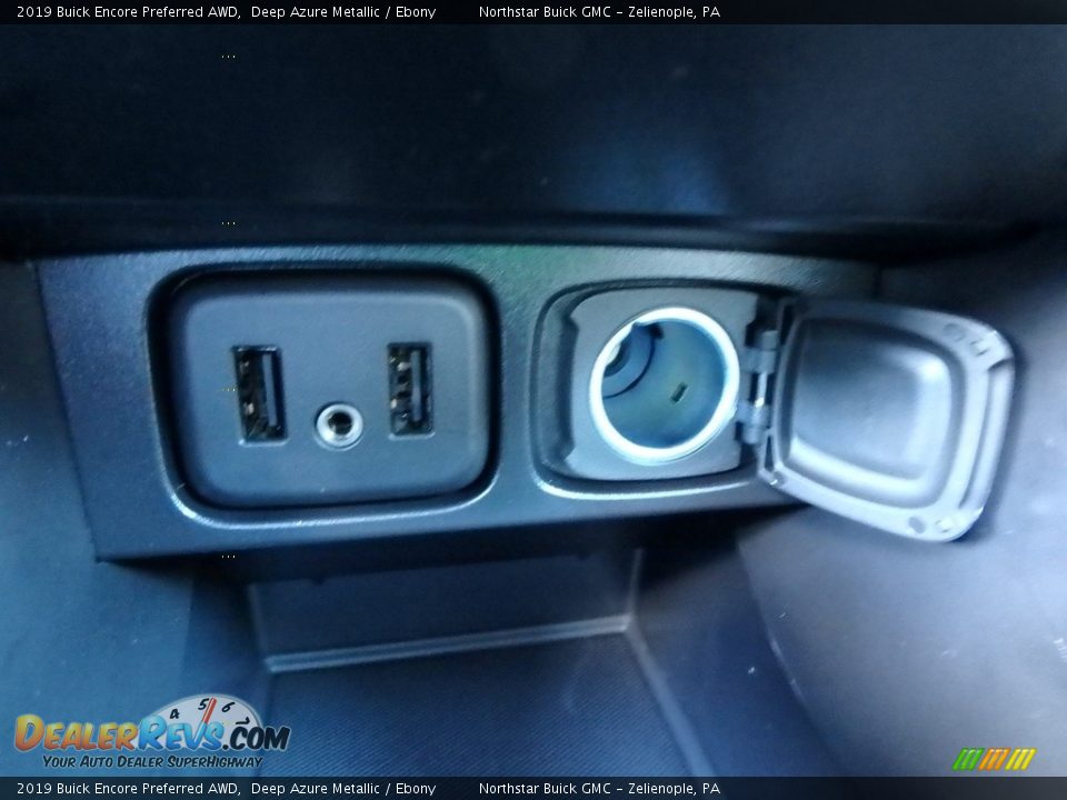 2019 Buick Encore Preferred AWD Deep Azure Metallic / Ebony Photo #20