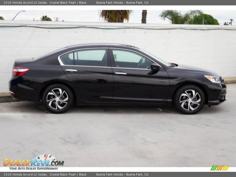 2016 Honda Accord LX Sedan Crystal Black Pearl / Black Photo #13